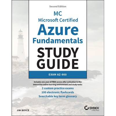 MC Microsoft Certified Azure Fundamentals Study Guide - (Sybex Study Guide) 2nd Edition by  Jim Boyce (Paperback)