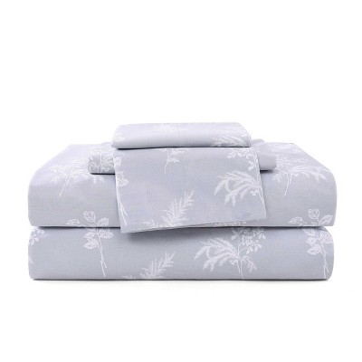 Stone Cottage Queen Sheet Set Foliage Gray