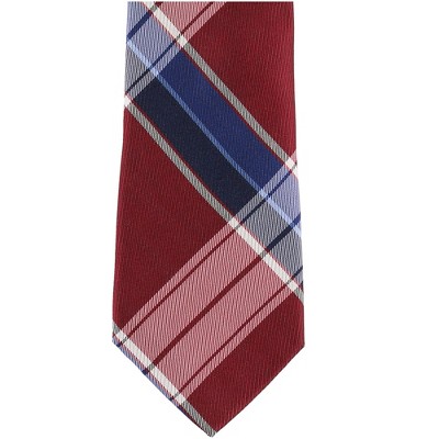 Club Room Mens Plaid Self-tied Necktie