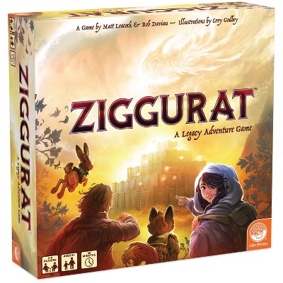 MindWare Ziggurat Board Game: Strategy & War for 2-4 Players, Includes Cards & Tokens, 2+ Hours Play
