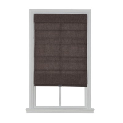 Home Basics Cordless Light Filtering Fabric Classic Roman Shade