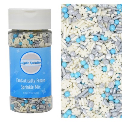 Mystic Sprinkles Fantastically Frozen Sprinkle Mix 3.8oz Bottle