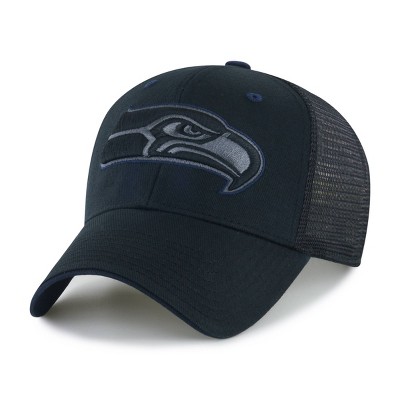 NFL Seattle Seahawks Black Moneymaker Mesh Hat