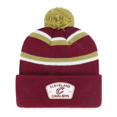 NBA Cleveland Cavaliers Couliour Knit Beanie with Pom