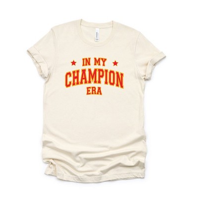 Simply Sage Market Women's Red In My Champion Era Short Sleeve Graphic Tee