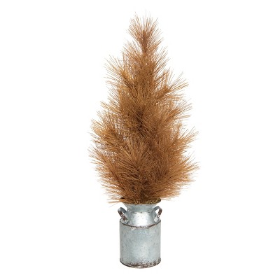 Transpac 20 Inch Amber Christmas Autumn Arrangement in Jug Artificial Plants for Festive Decor