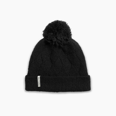 Turtle Fur Victoria Beanie - Women's Recycled Cuffed Pom Winter Hat