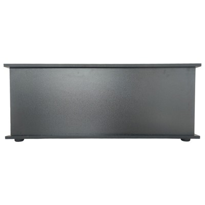 KWPZQEB 39.37"x15.74"x15.74" Toy Box, Toy Storage Organizer with Lid, Toy Bin for Living Room, Playroom, Bedroom, Black