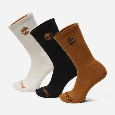 Timberland Newmarket 3-Pack Half Cushion Crew Sock