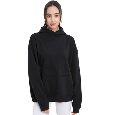 Spruce Fashion Oversized French Terry Pullover Hoodie