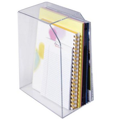 Azar Displays Acrylic Desktop Magazine and File Holder