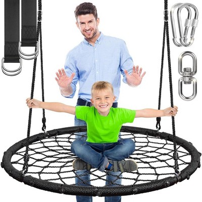 SereneLife Outdoor Web Swing - Heavy Duty, Adjustable, Weather-Resistant