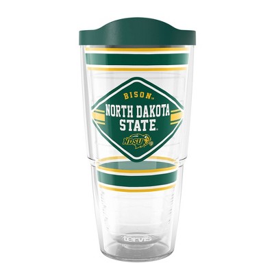 NCAA North Dakota State Bison 24oz First String Classic Tumbler: BPA-Free Plastic Drinkware