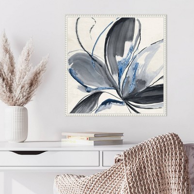 Amanti Art Gray Glory II Blue by Asia Jensen Framed Wall Art Print