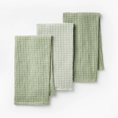 3pc Waffle Kitchen Towels - Figmint™