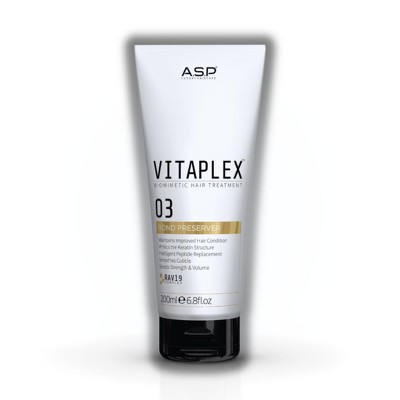 Affinage ASP Luxury Vitaplex Biomimetic Hair Treatment 03 Bond Preserver | home strengthening treatment for maintaining hair - (6.8 oz)