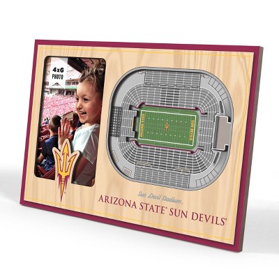 4" x 6" NCAA Arizona State Sun Devils 3D StadiumViews Picture Frame