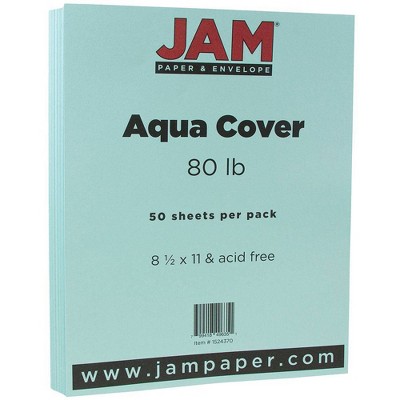 JAM Paper 50pk Basis 80lb Cardstock Paper 8.5" x 11"