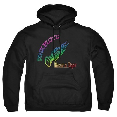 Men's Have a Line Work Pull-Over Hoodie Black 2X Large
