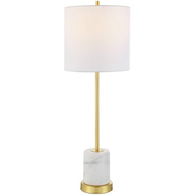 Uttermost Turret 29 1/2" High Modern Brushed Gold Buffet Table Lamp