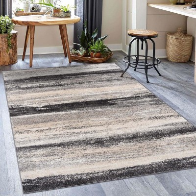 Luxe Weavers Abstract Stripe Indoor Area Rug