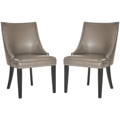 Afton 20" H Side Chair With Nail Head Trim (Set of 2) - MCR4715 - Safavieh Couture