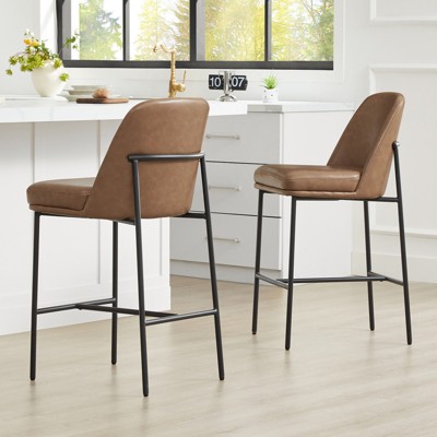 Spruce&Spring Modern 27 inch Counter Height Bar Stool Set of 2