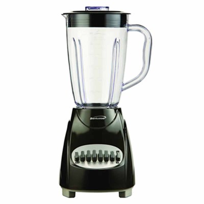 Brentwood 12-Speed Blender (Plastic Jar)-Black