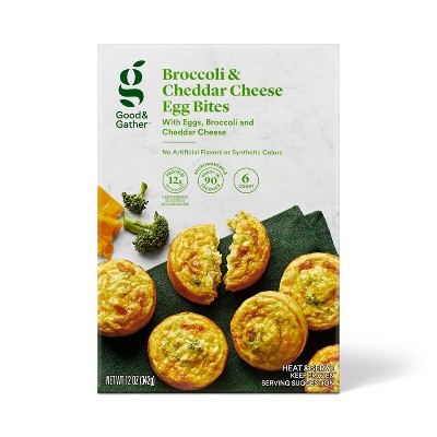 Frozen Broccoli & Cheddar Egg Bites - 12oz - Good & Gather™