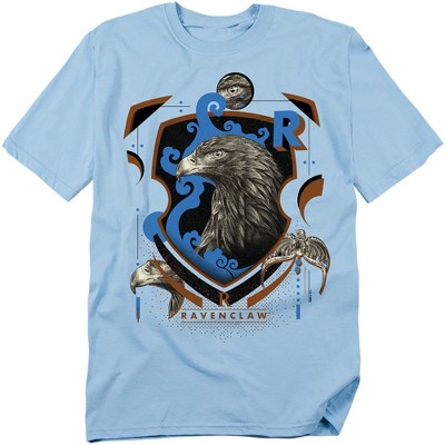 Harry Potter Ravenclaw Shield Wrealistic Eagle Adult T-Shirt
