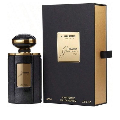 Al Haramain Junoon Noir By Al Haramain Women Lime, Kumquat, Lily-Of-The Valley, Violet, Jasmine Eau De Parfum Spray 2.5 Oz