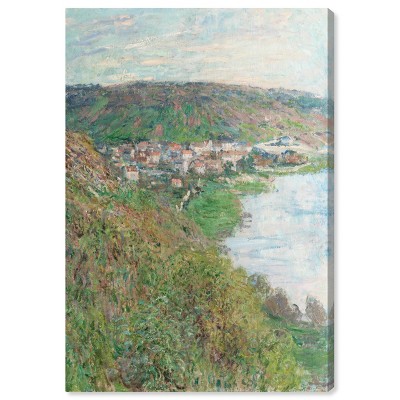 Art Remedy Monet - View of Vetheuil Classic Monet Art Prints Unframed