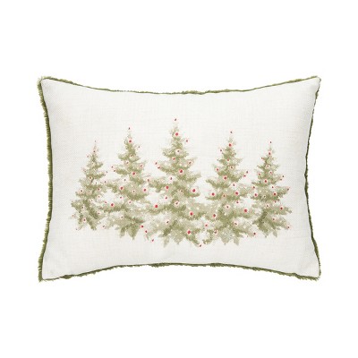 C&F Home Winter Trees Embellished Christmas Throw Pillow, 13" x 20"