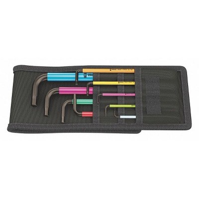 Wera  HexKeySt, L, 3 1/16 in to 8 13/16 in 05022639001