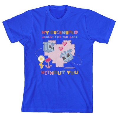Minecraft Youth Short Sleeve Crew Neck Tee