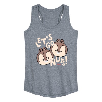 Women's - Disney - Let's Go Nuts Graphic Racerback Tank