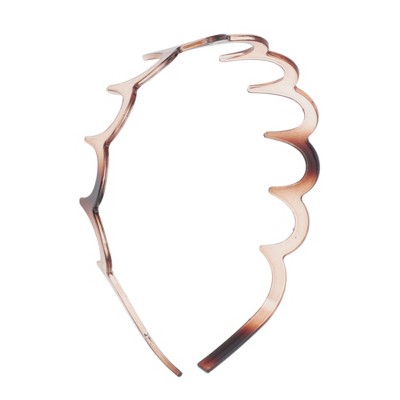 Unique Bargains Women's Cute Big Wave Headbands 1Pc