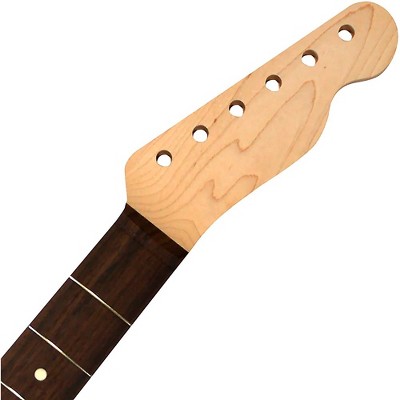 Allparts TRO-62 Telecaster Replacement Neck, Maple With Rosewood Veneer Fretboard