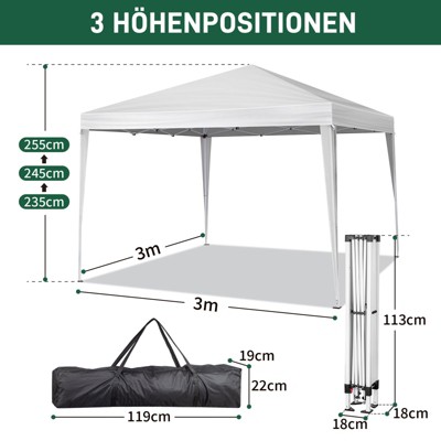 Karl Home | 10 Ft. W x 10 Ft. D Steel Pop-Up Gazebo