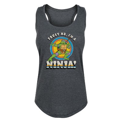 Women's - Teenage Mutant Ninja Turtles - Trust Me, I'm A Ninja Graphic Racerback Tank