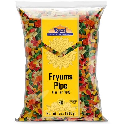 Far Far / Fryums  (Round/Pipe Shape) - Rani Brand Authentic Indian Products