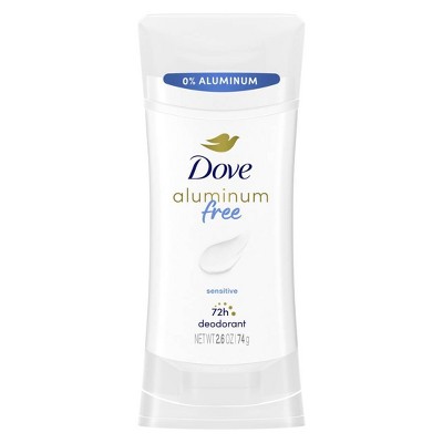 Dove Beauty Sensitive Skin Deodorant Stick - Aluminum-Free 2.6oz