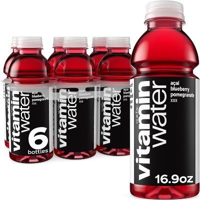 vitaminwater xxx açai- blueberry-pomegranate - 6pk/16.9 fl oz Bottles