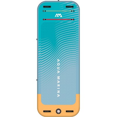 Aqua Marina 8.2'' Peace Inflatable Fitness Mat - Turquoise Blue