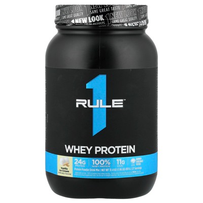 Rule One Proteins Whey Protein, Vanilla Ice Cream, 1.96 lb (891 g)