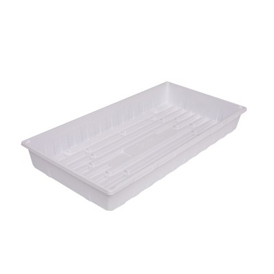 SUNPACK 10" x 20" Extra Strength Plastic Seed Starting Tray, 2.5"
