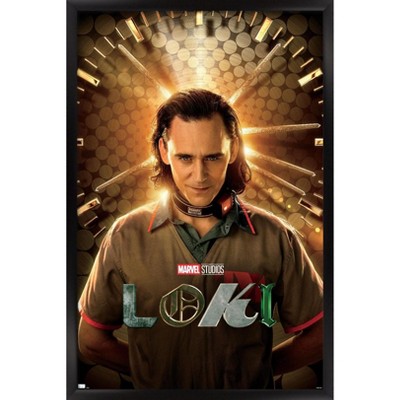 Trends International Marvel Loki - Teaser Framed Wall Poster Prints