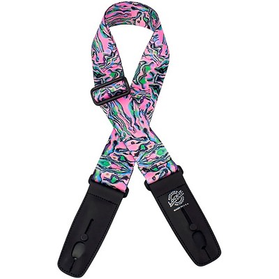 Lock-It Straps Plush Poly Swirl Guitar Strap