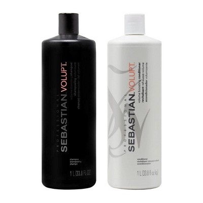 Sebastian Volupt Volume Boosting Shampoo (33.8 oz) & Sebastian Volupt Volume Boosting Conditioner (33.8 oz) - (DUO SET PACK)