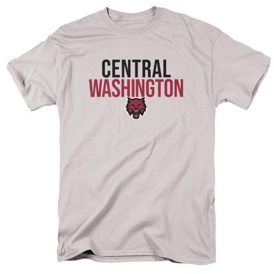 Men's Central Washington University Official Stacked T-Shirt